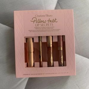 Charlotte Tilbury Pillow Talk Lip Secrets Set Brand New In Box ($73 value)